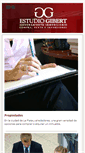 Mobile Screenshot of estudiogibert.com.ar